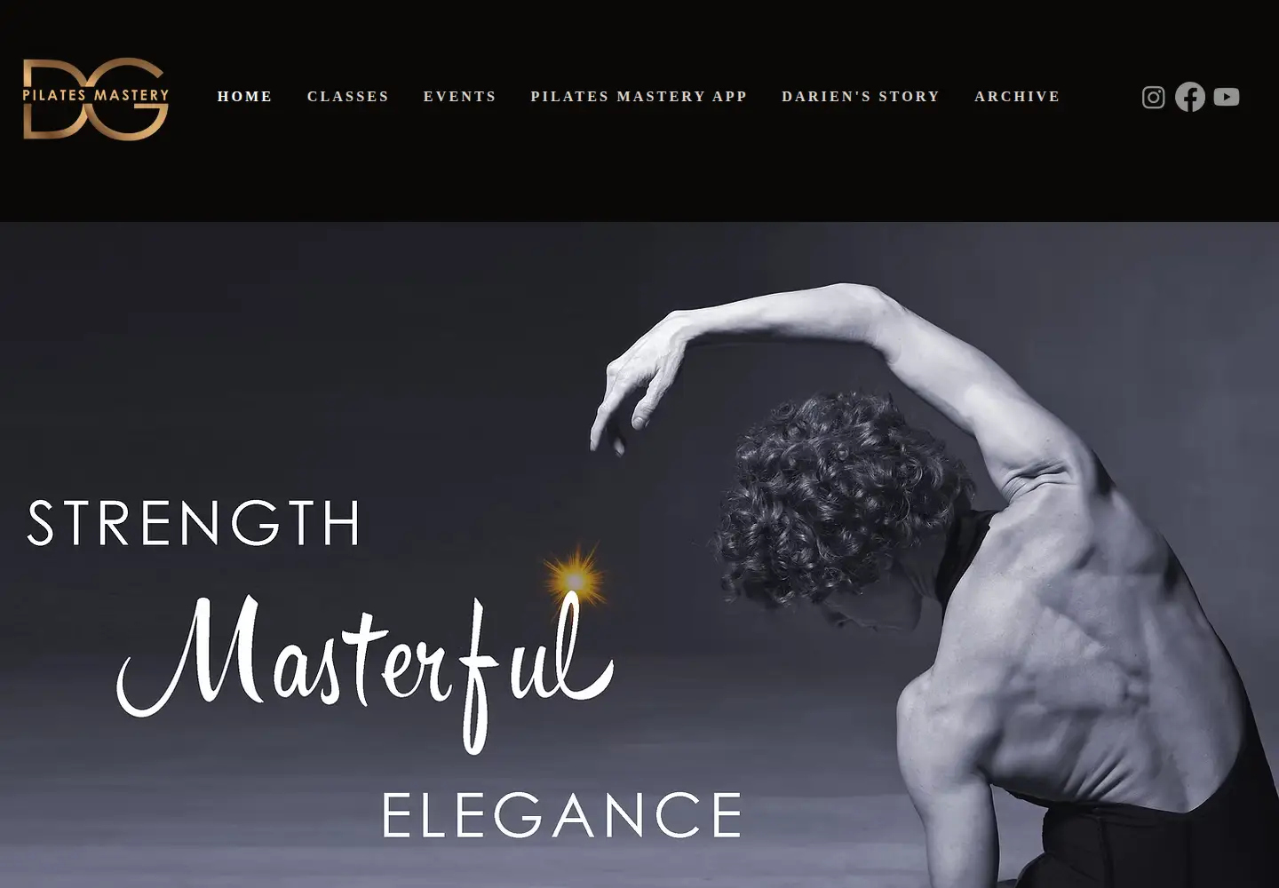 Screenshot of dariengold.com