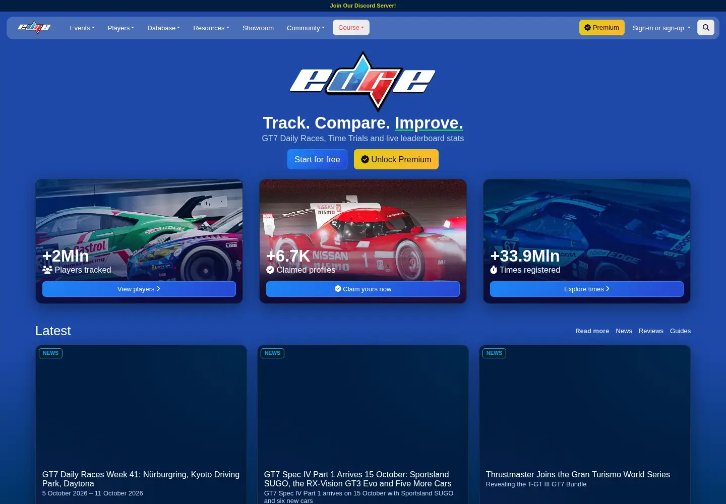Screenshot of dg-edge.com