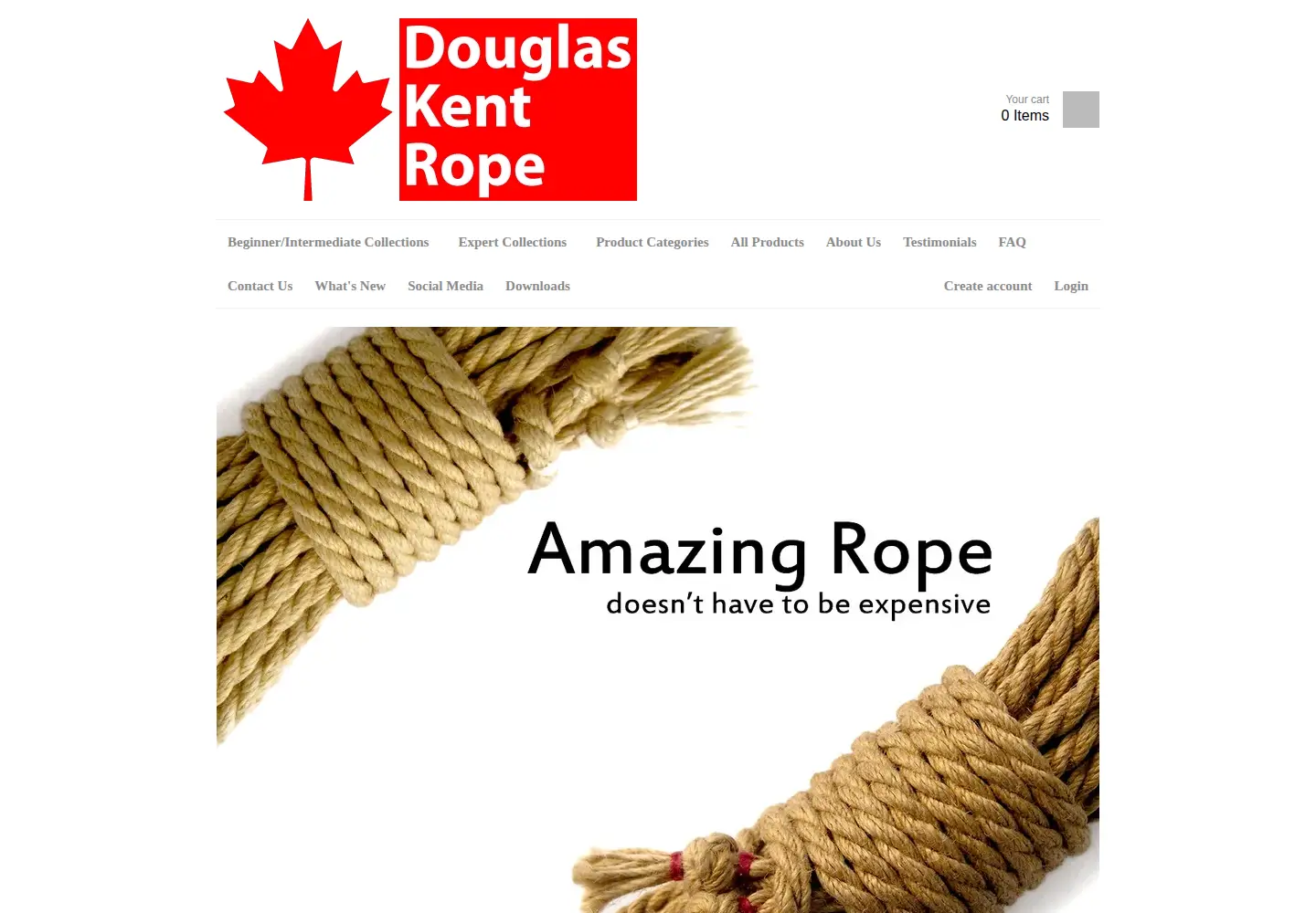Captured homepage of douglaskentrope.com in the current scan