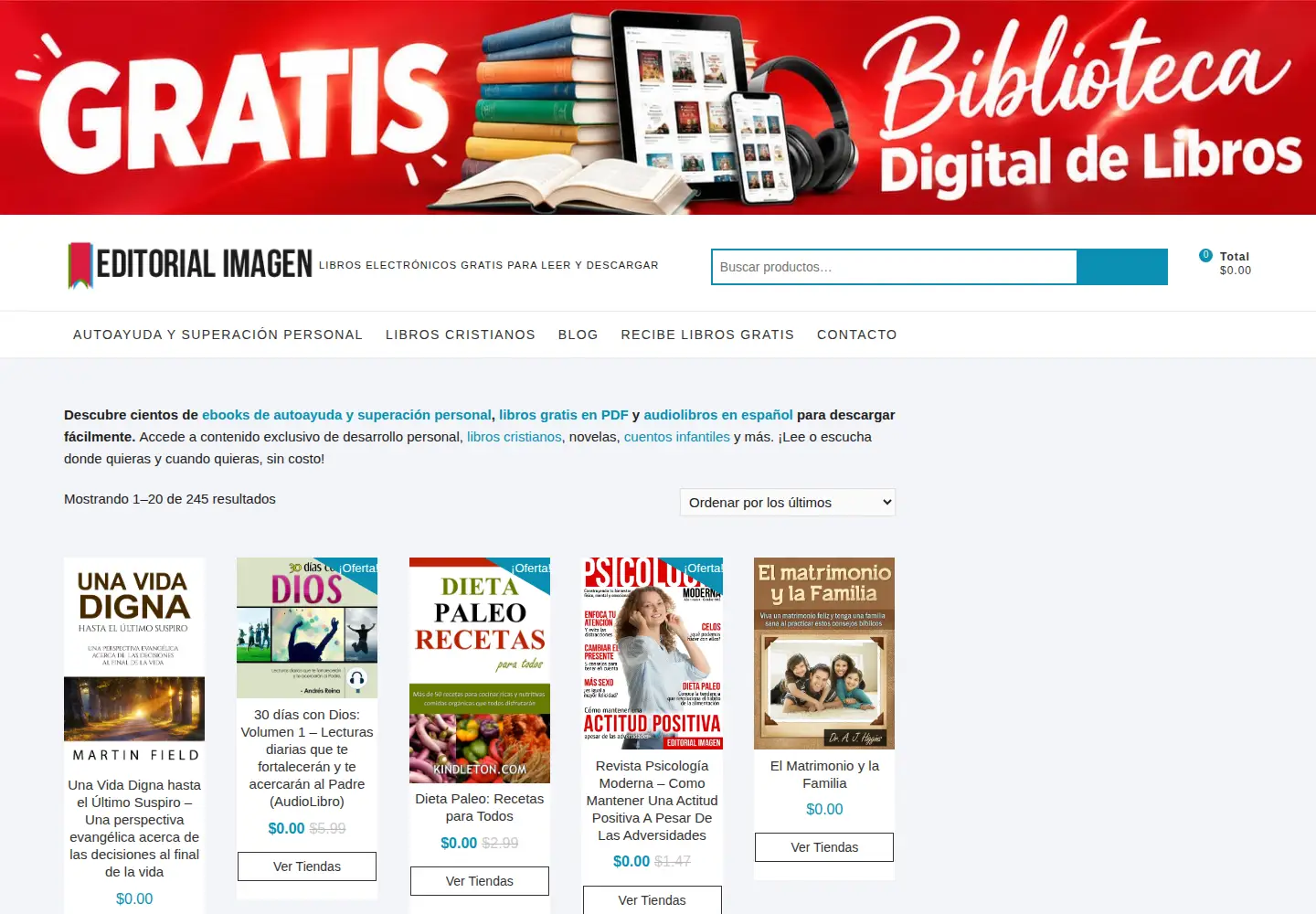 Screenshot of editorialimagen.com