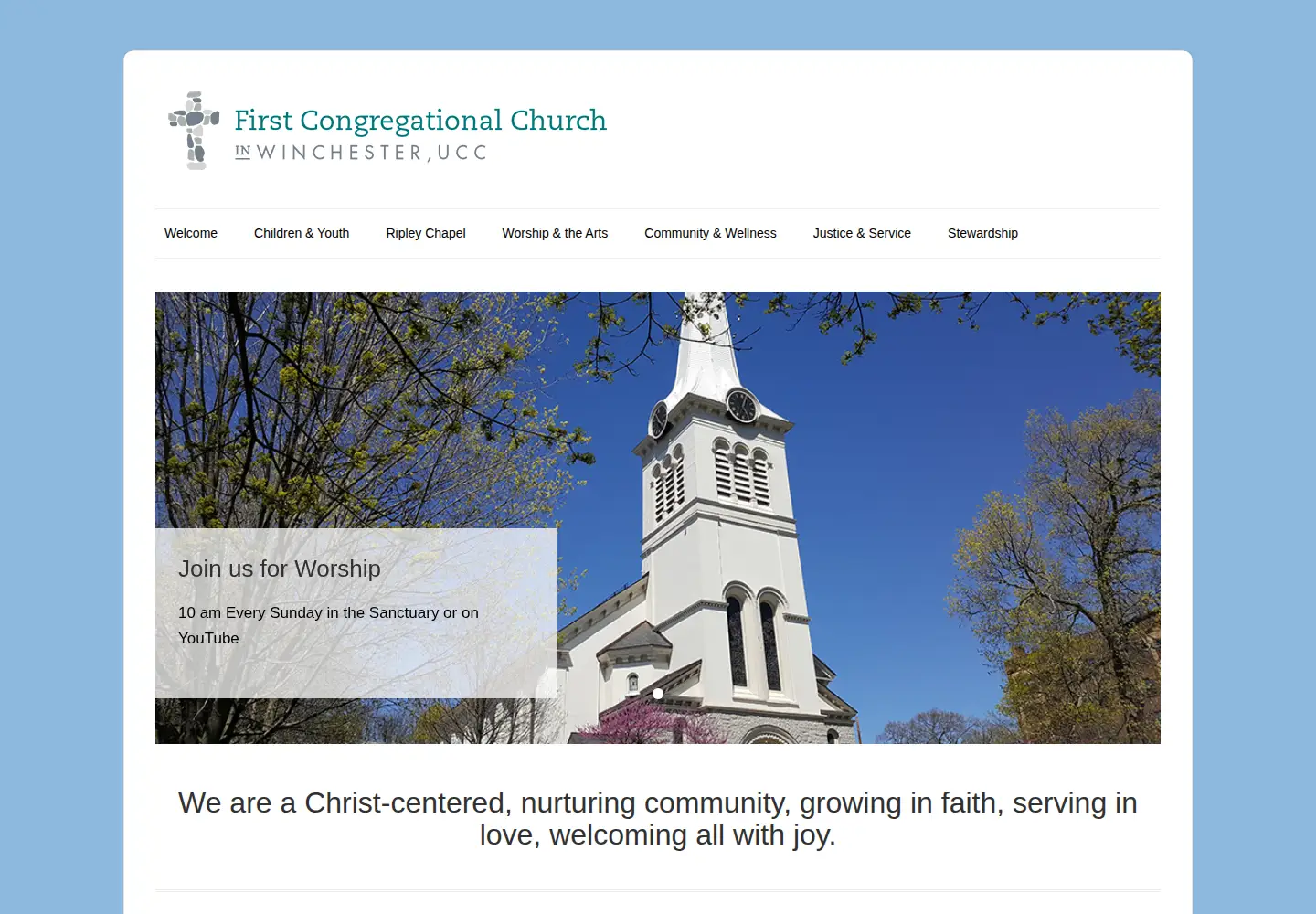 Screenshot of fcc-winchester.com