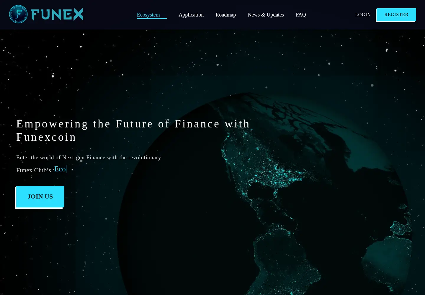 Screenshot of funexcoin.com