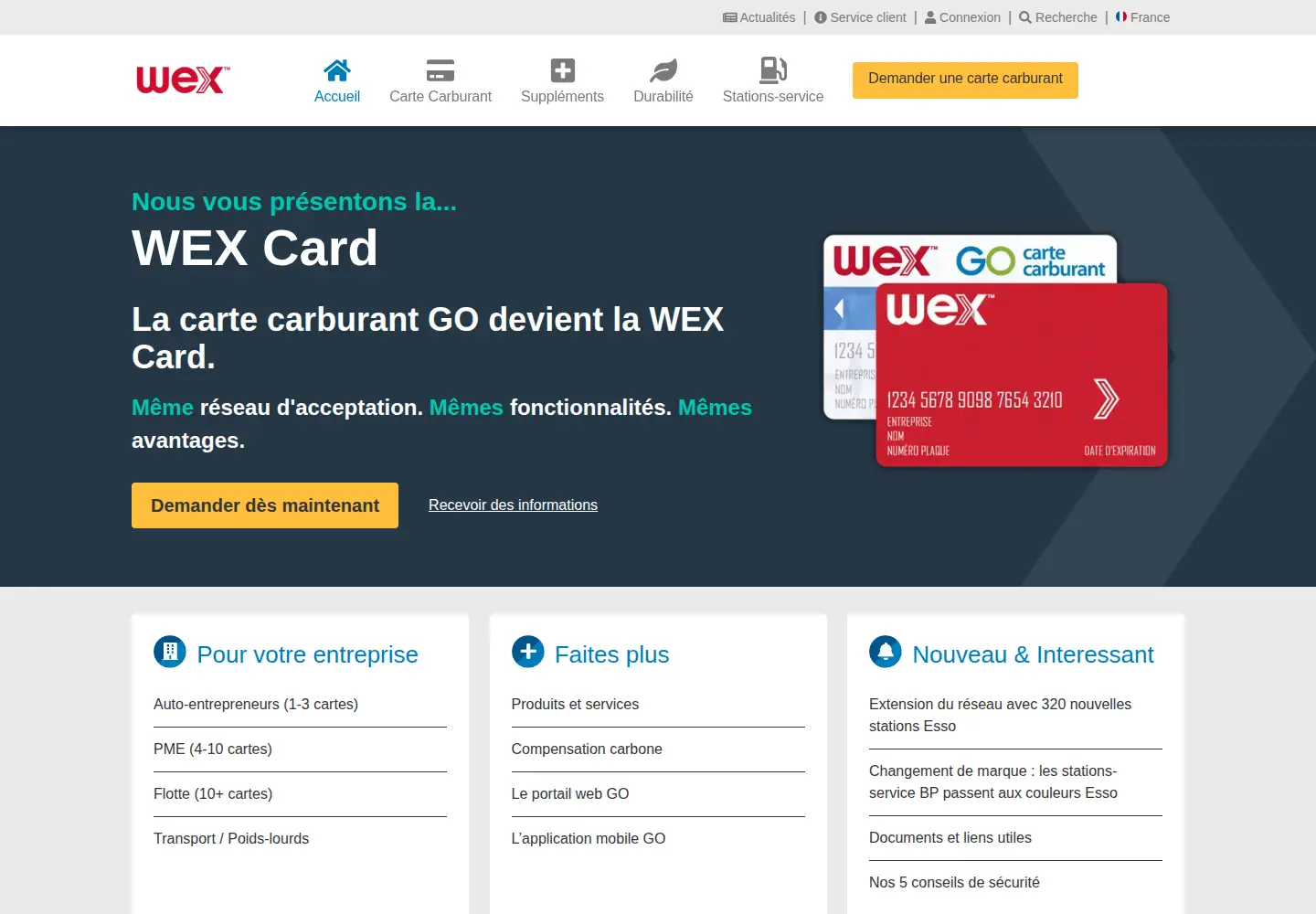 Screenshot of go-fuelcard.com