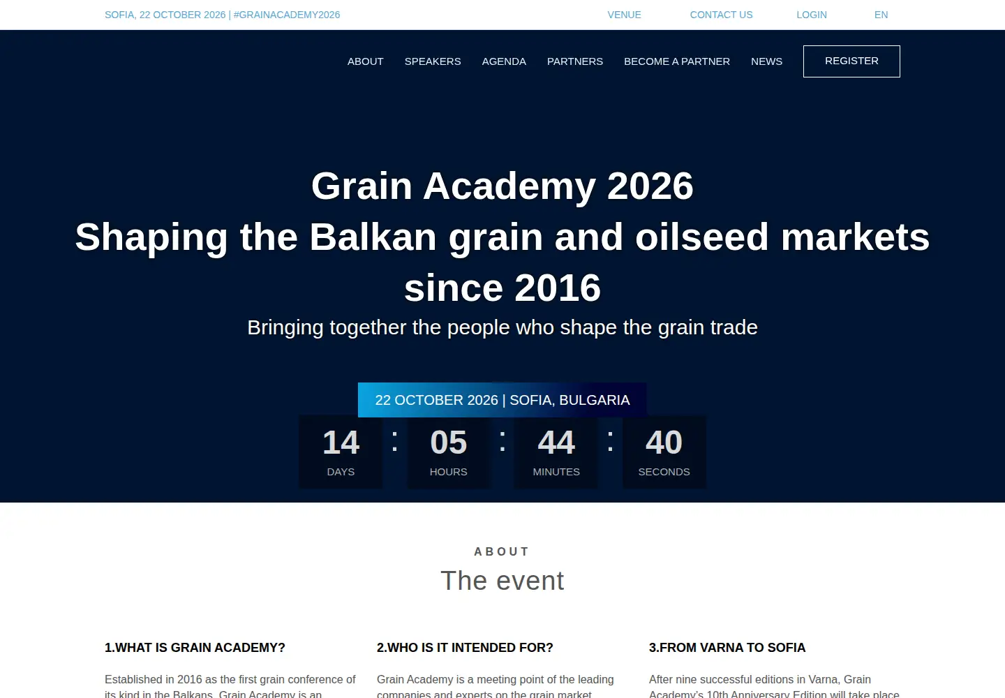 Screenshot of grain-academy.com