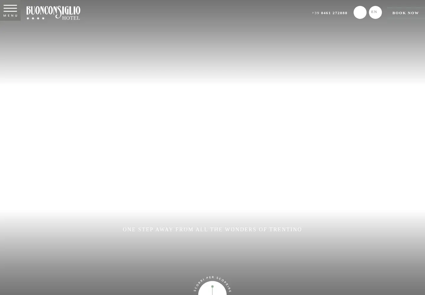 Screenshot of hotelbuonconsiglio.com