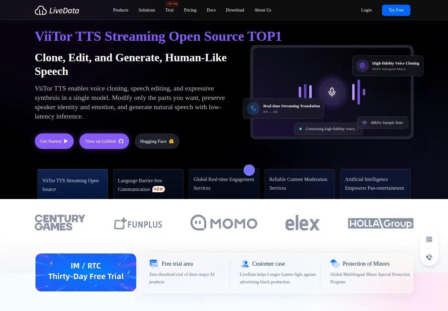 Screenshot of ilivedata.com