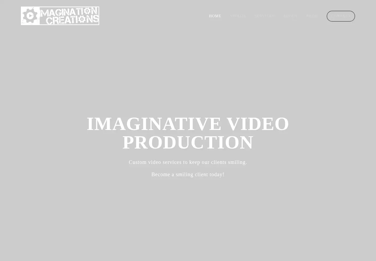 Captured homepage of imaginationcreations.com in the current scan