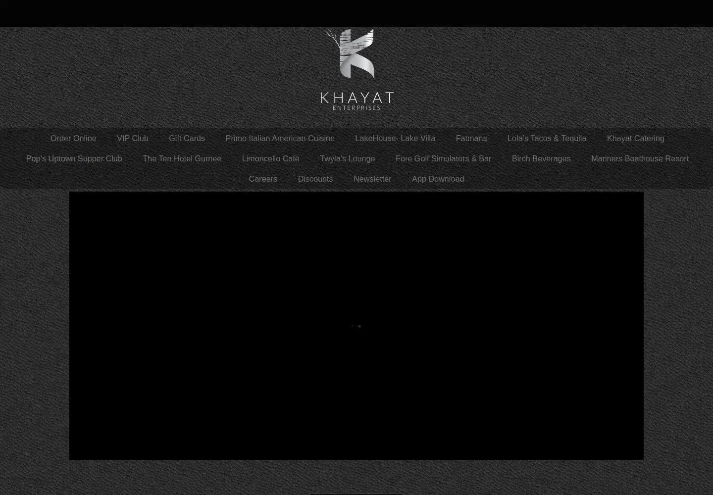 Screenshot of khayatenterprises.com