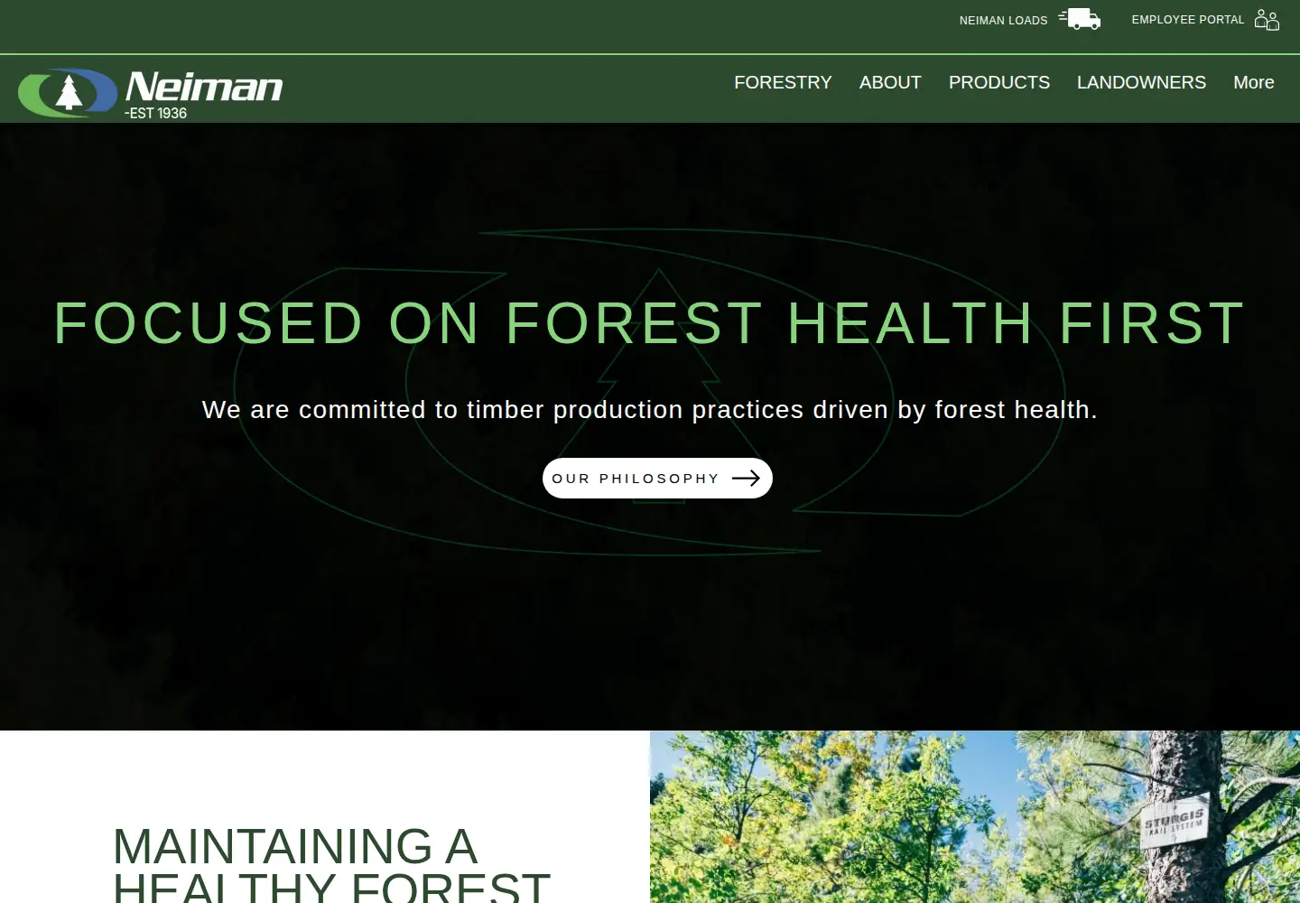 Screenshot of neiman.com