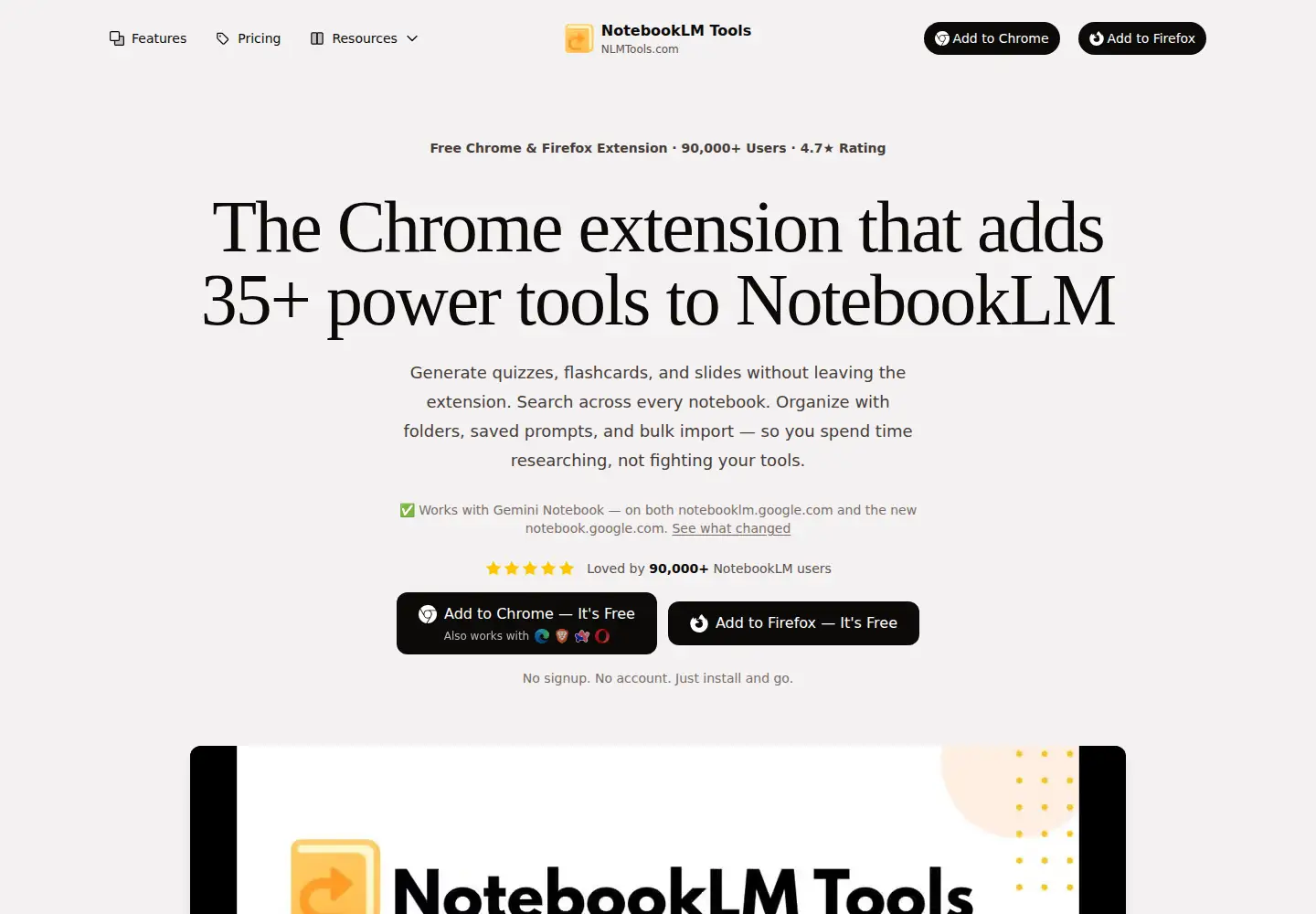 Captured homepage of nlmtools.com in the current scan