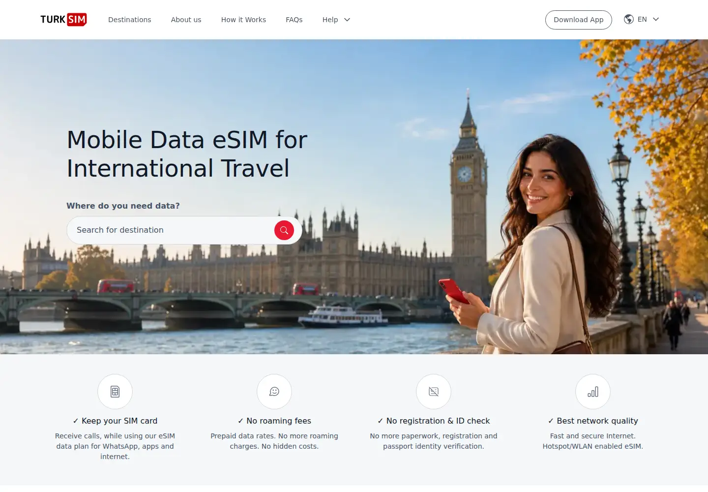 Captured homepage of turksim.com in the current scan