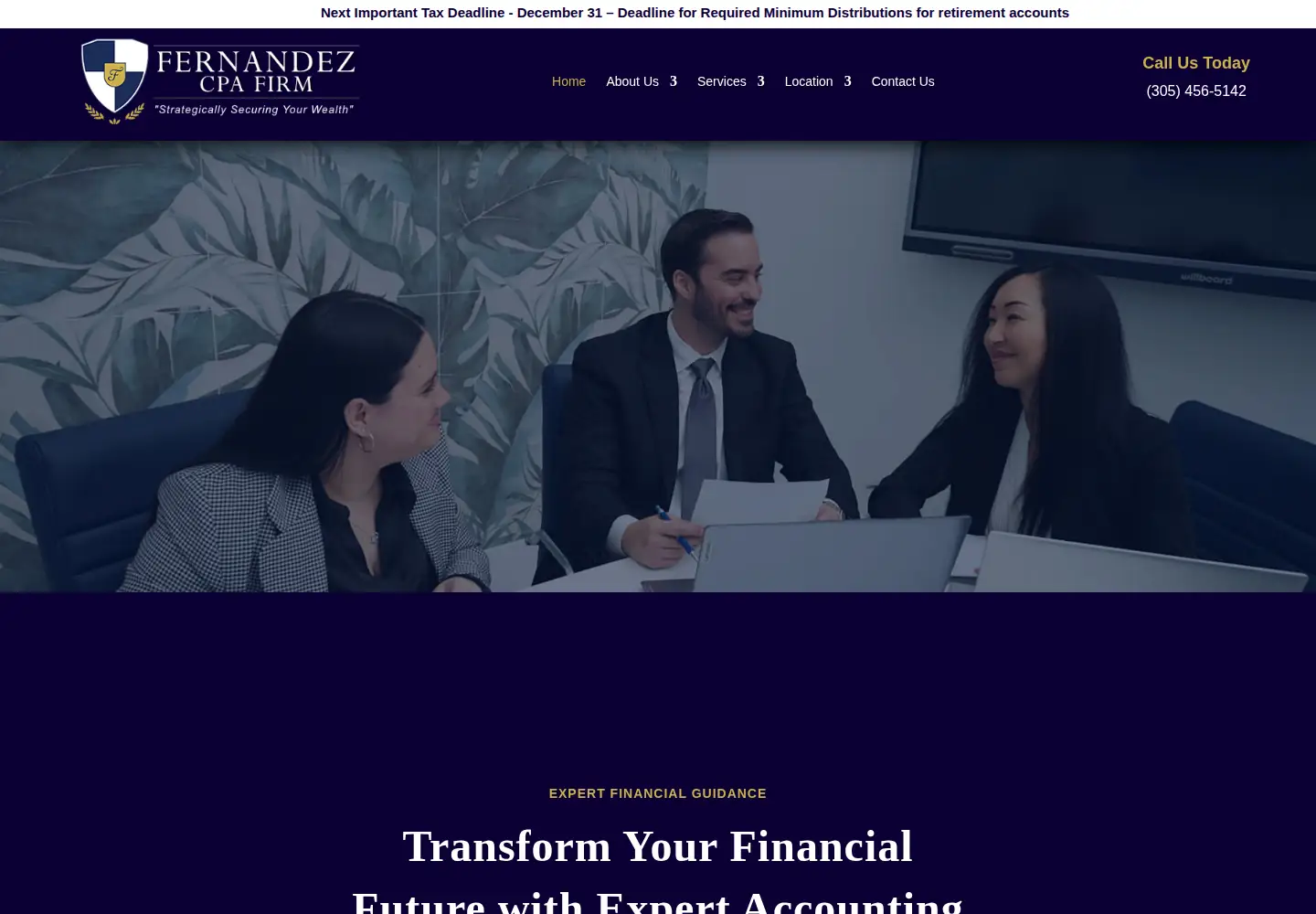 Screenshot of fcf.cpa