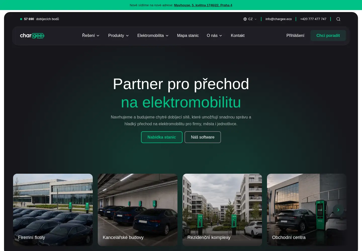 Screenshot of chargee.eco