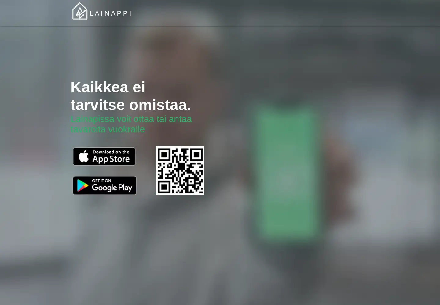 Captured homepage of lainappi.fi in the current scan