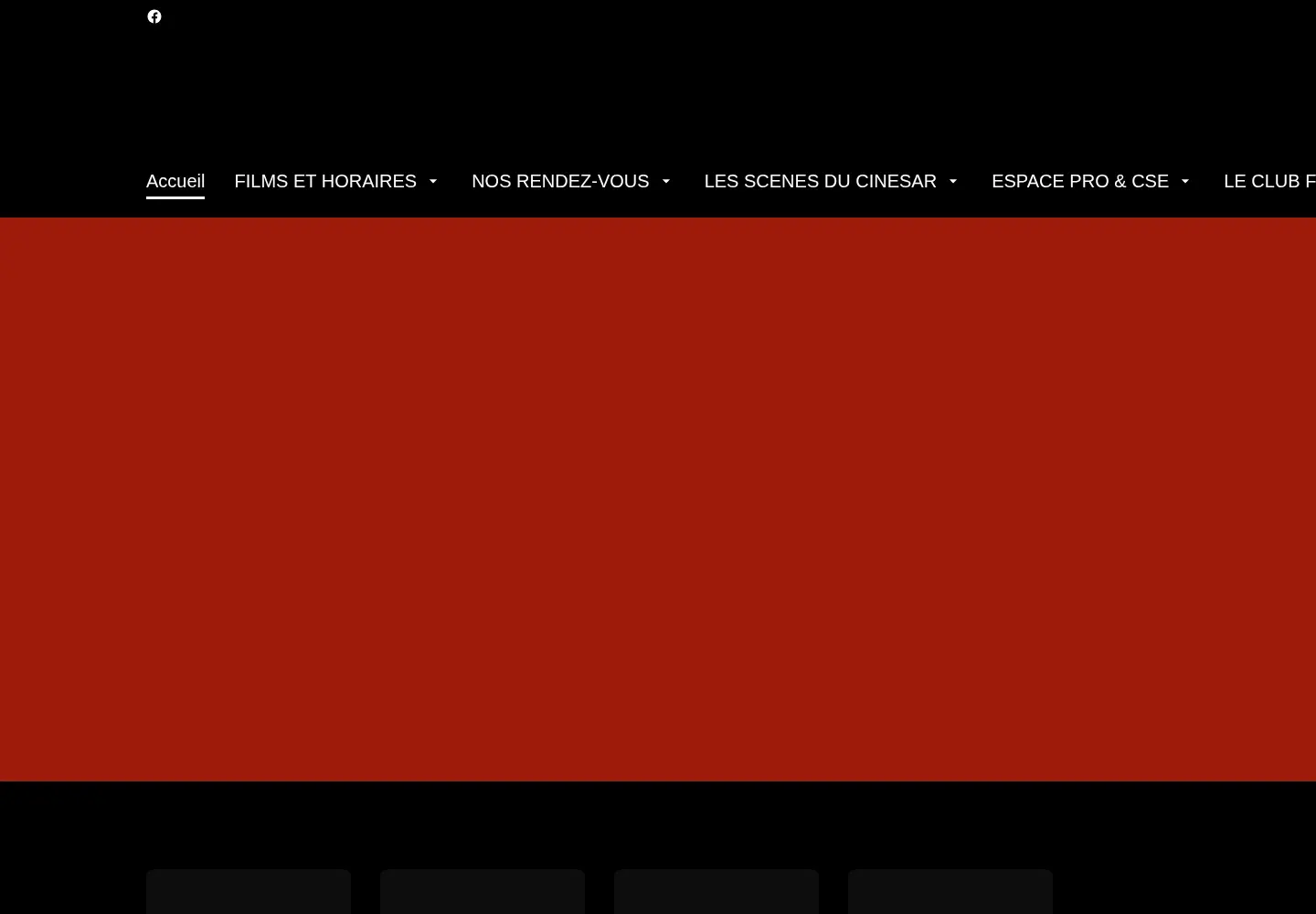 Captured homepage of cinesar-sarrebourg.fr in the current scan