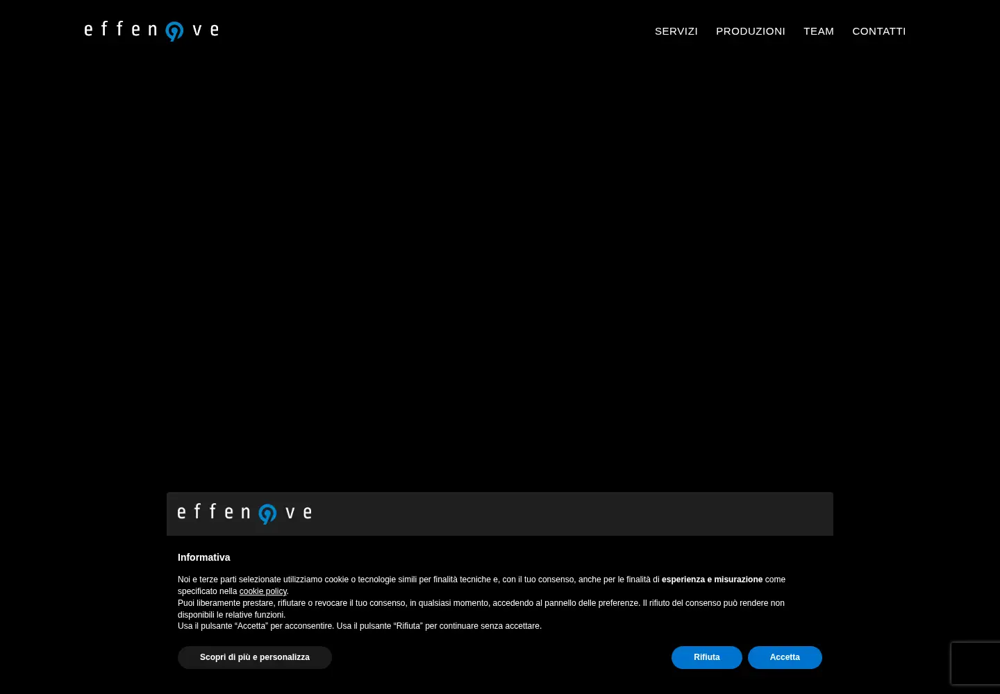 Screenshot of effenove.it