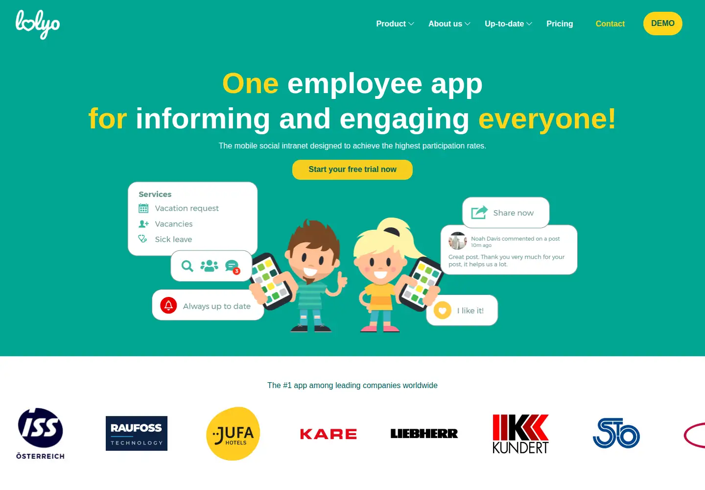 Screenshot of lolyo.net