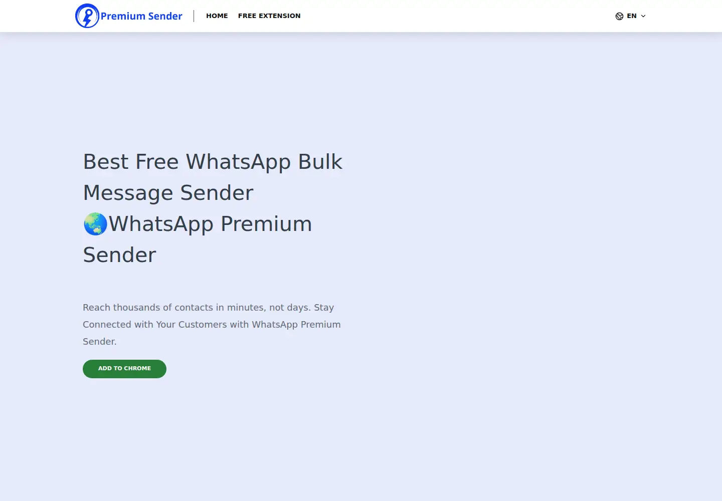 Screenshot of premiumsender.net