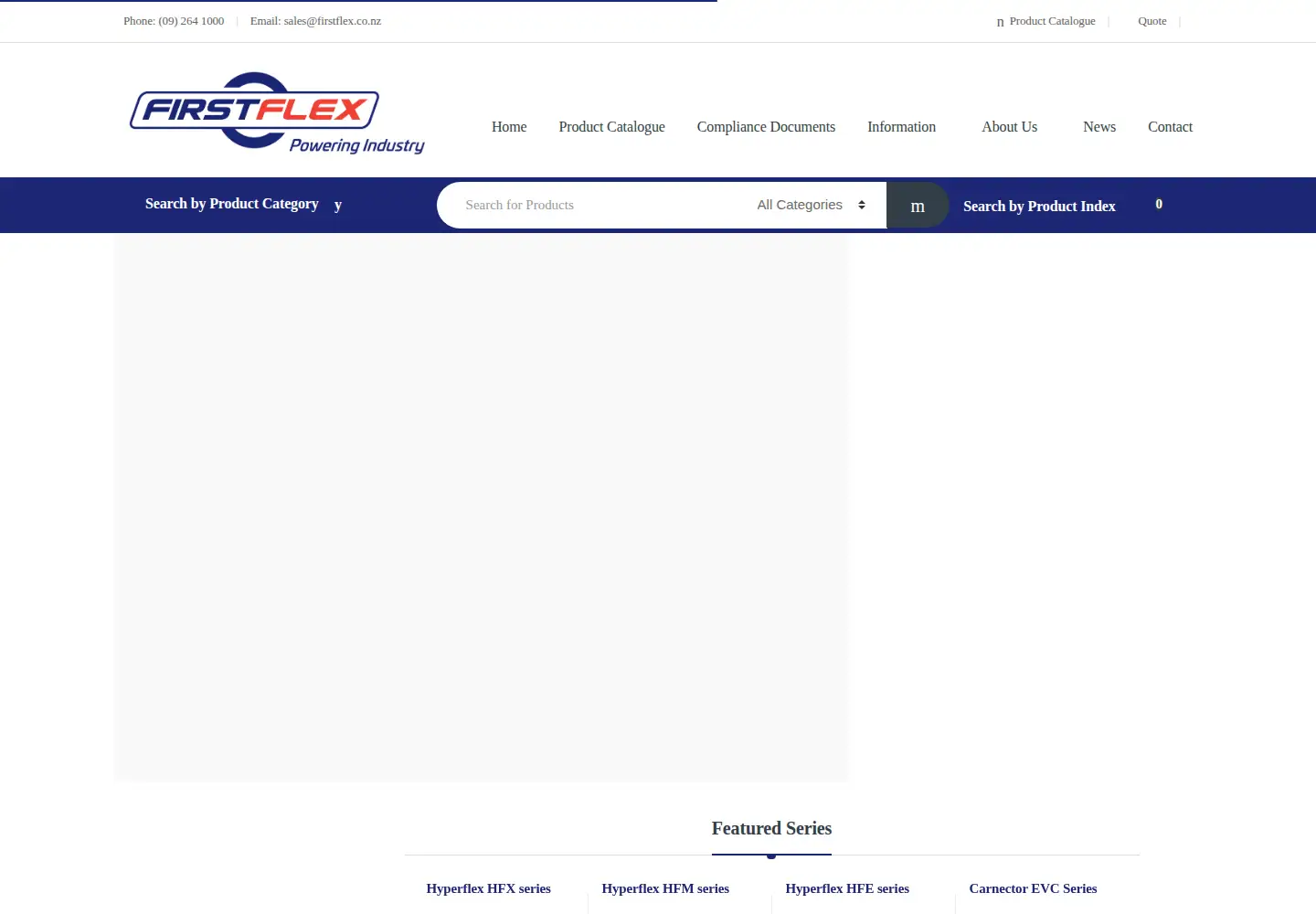 Screenshot of firstflex.co.nz