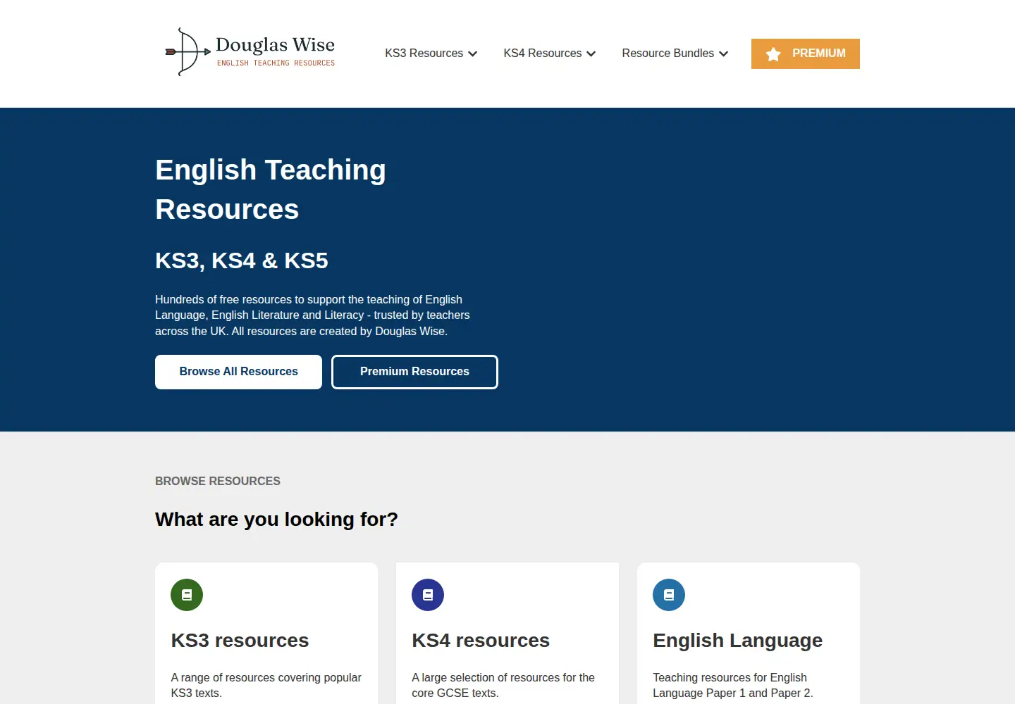 Screenshot of douglaswise.co.uk