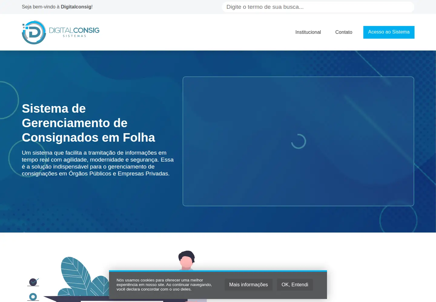Screenshot of digitalconsig.com.br