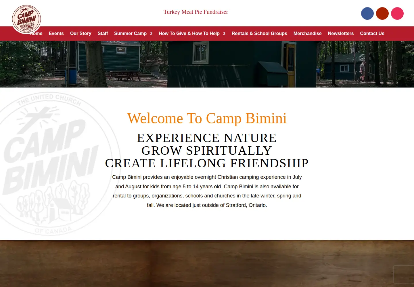 Captured homepage of campbimini.ca in the current scan