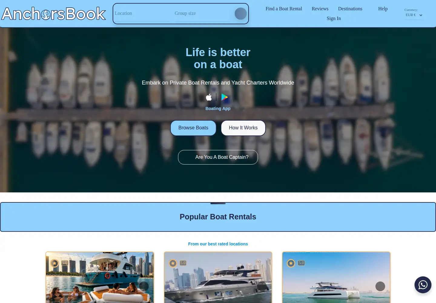 Screenshot of anchorsbook.com