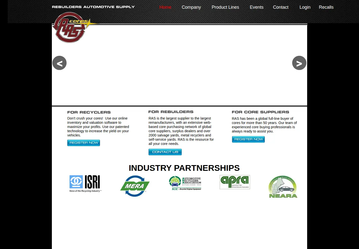 Screenshot of coresupply.com