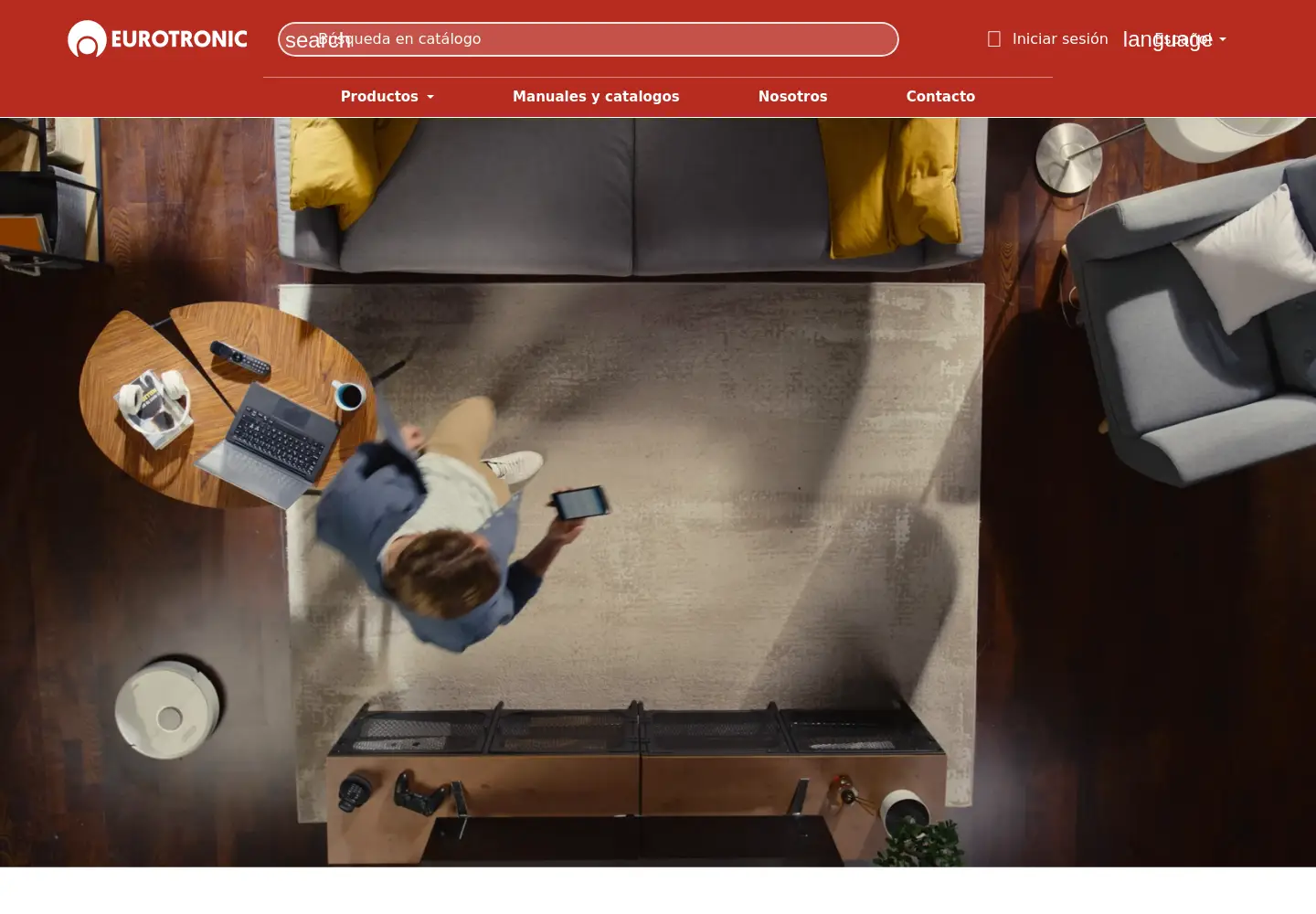 Captured homepage of eurotronic-europe.com in the current scan