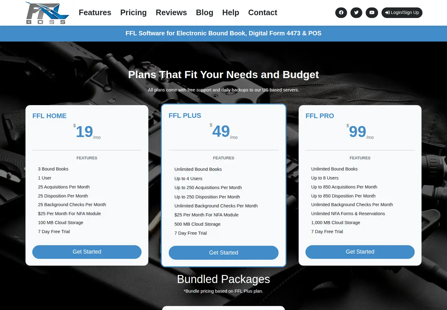 Screenshot of fflboss.com
