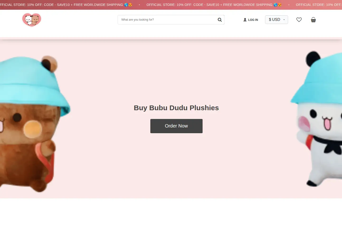 Screenshot of getbubududu.com
