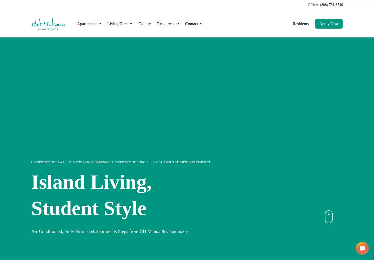 Screenshot of halemahana.com