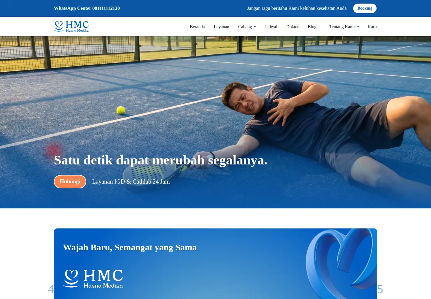 Screenshot of hasnamedika.com