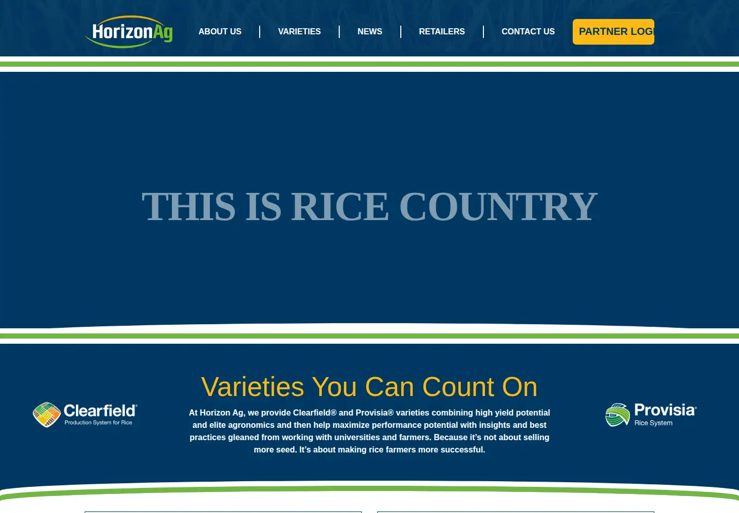 Screenshot of horizonseed.com