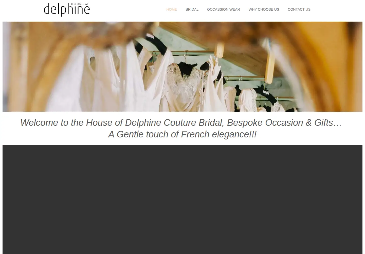 Screenshot of houseofdelphine.com