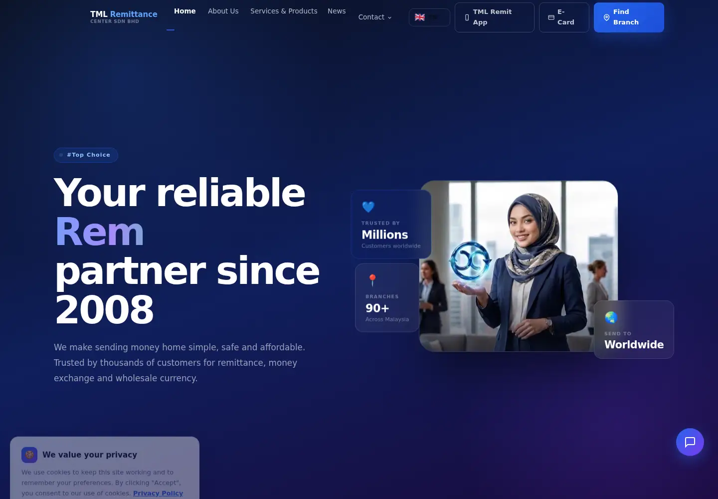 Screenshot of i-tml.com