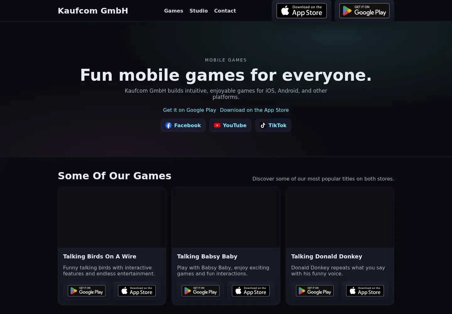 Screenshot of kauf.com
