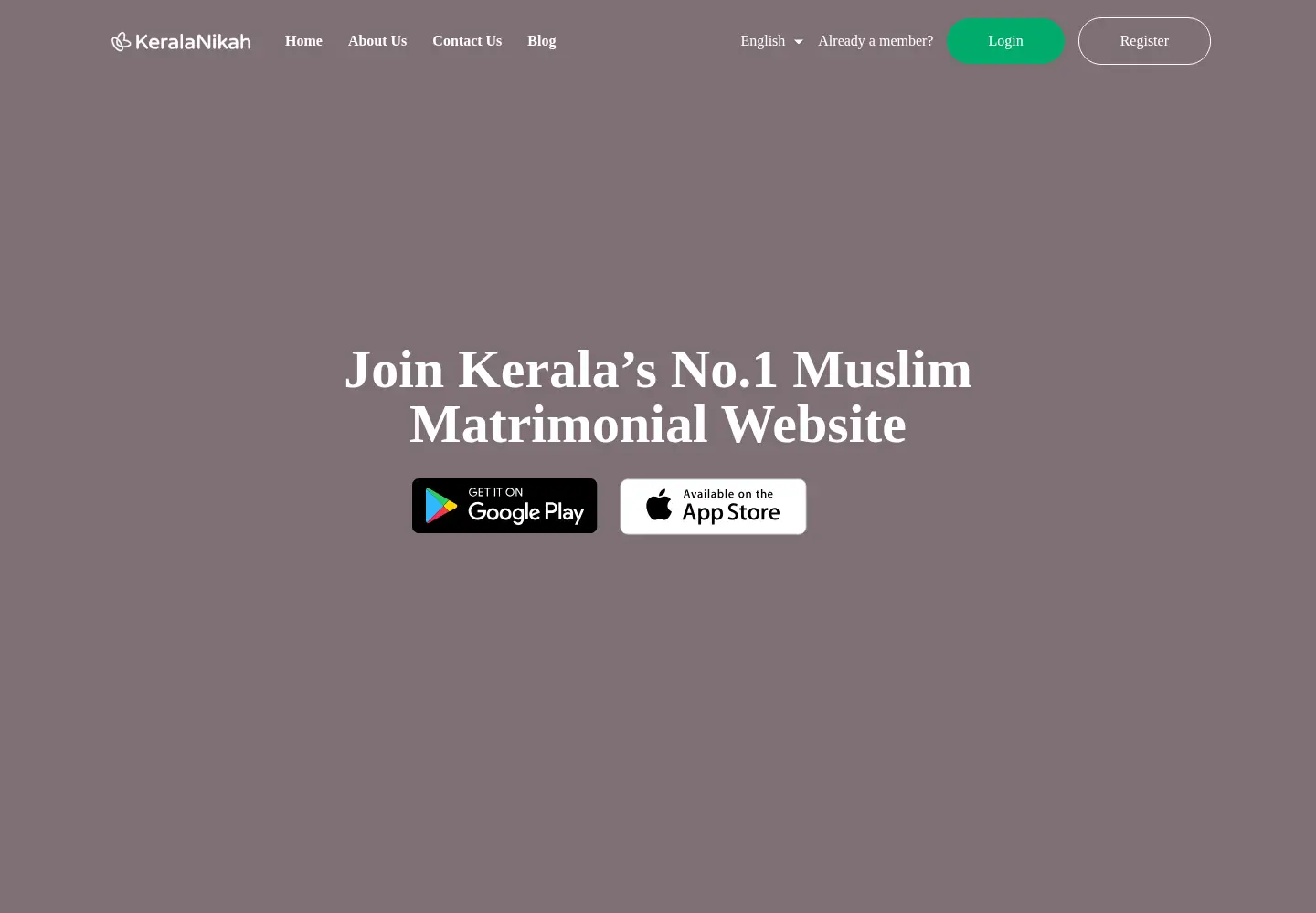 Screenshot of keralanikah.com