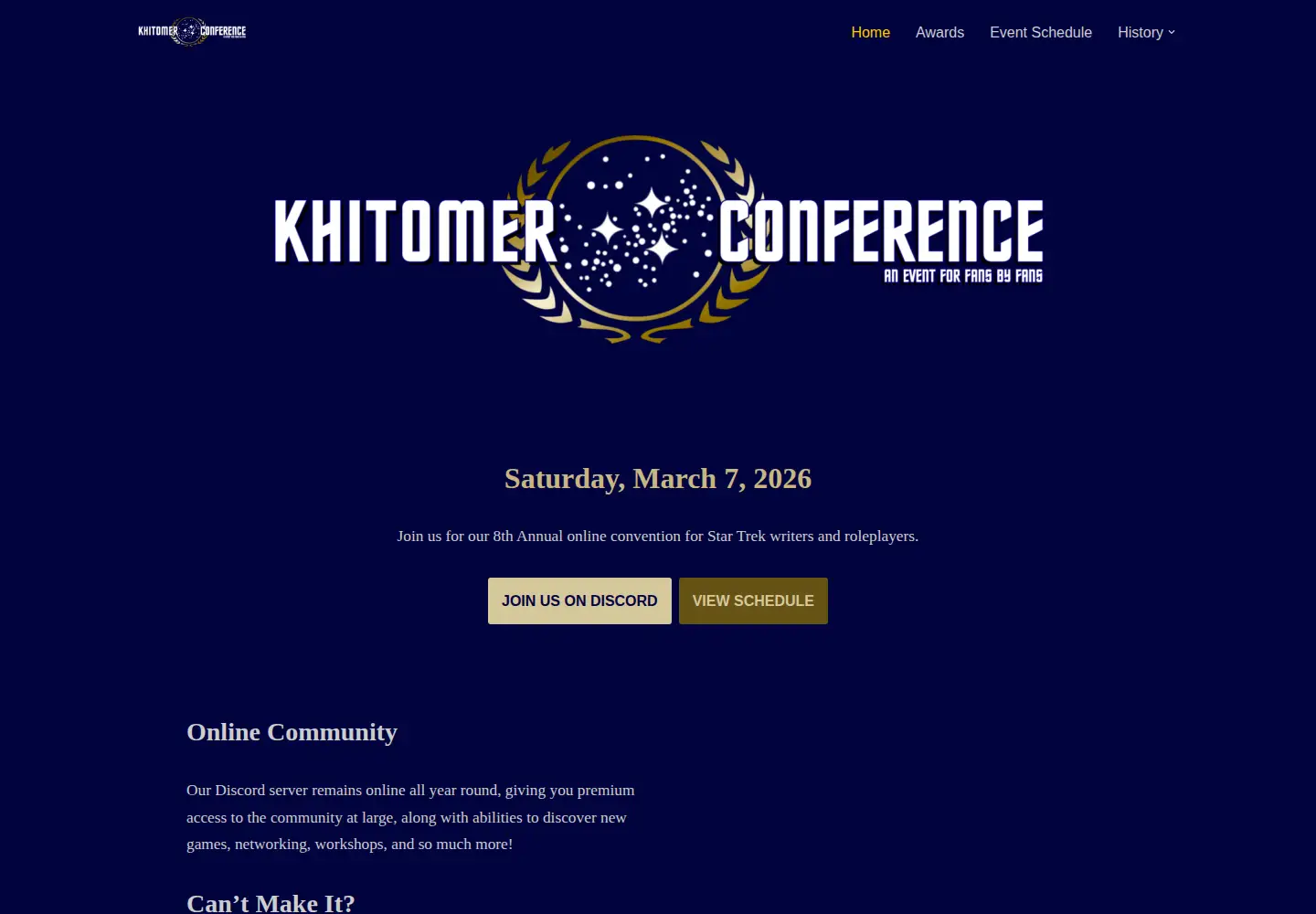 Screenshot of khitomerconference.com
