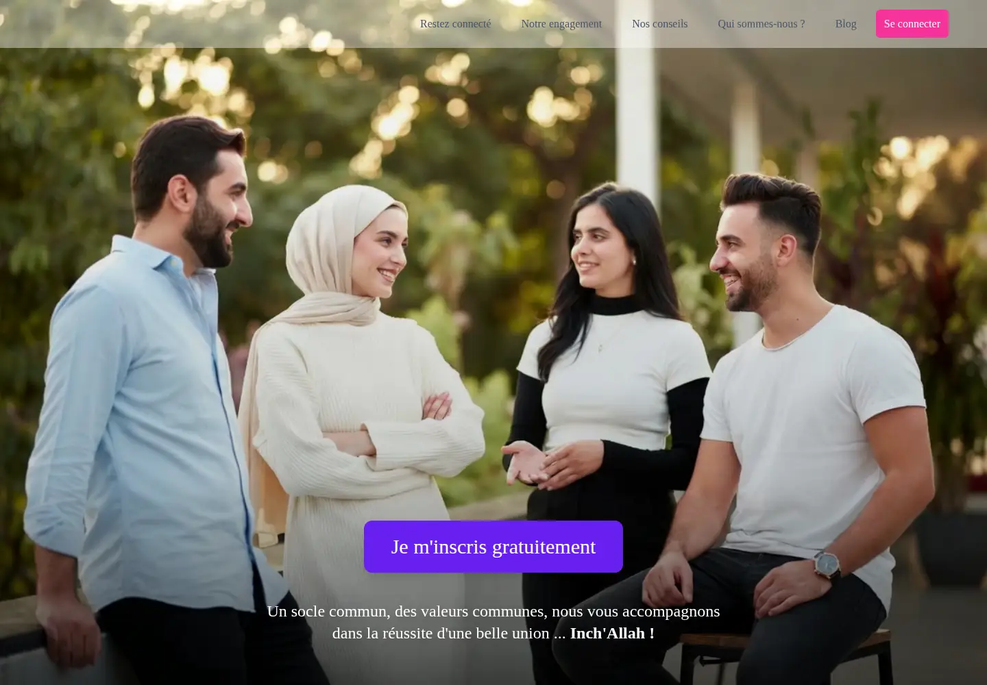 Screenshot of meetarabic.com