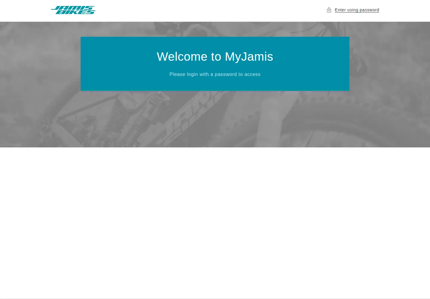 Captured homepage of myjamis.com in the current scan