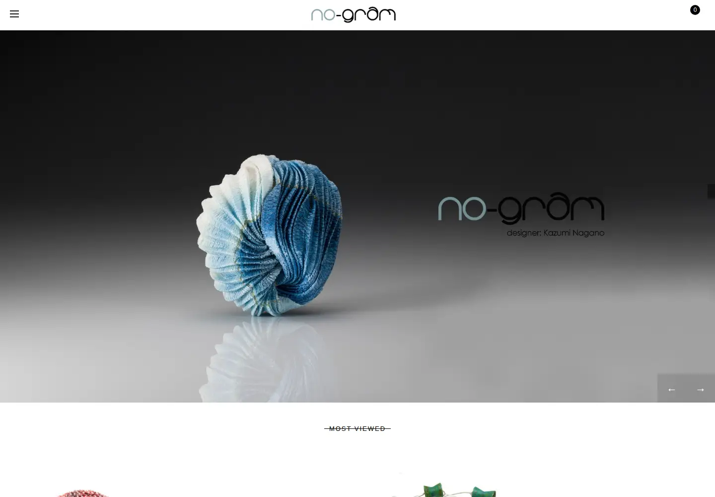 Captured homepage of no-gram.com in the current scan
