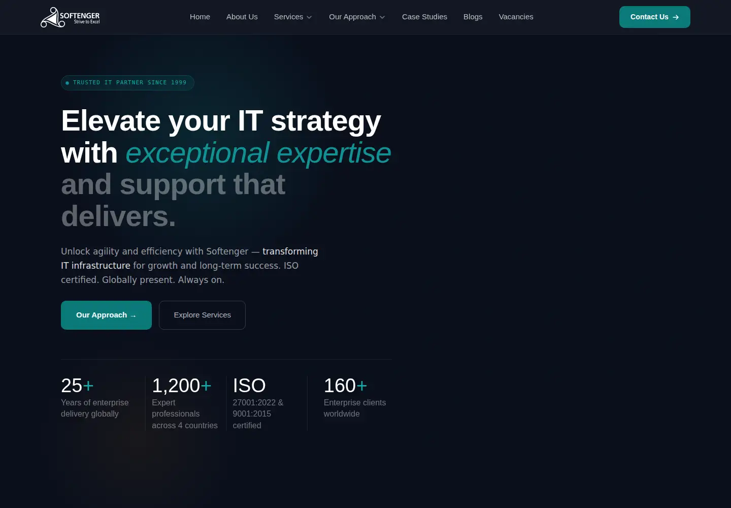 Screenshot of softenger.com
