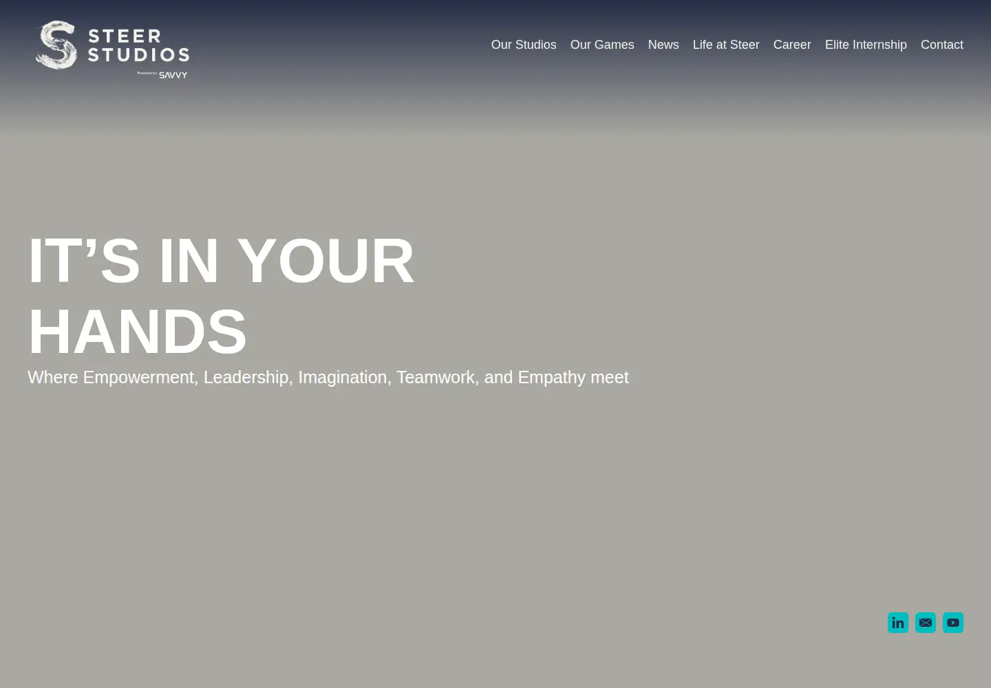 Screenshot of steerstudios.com