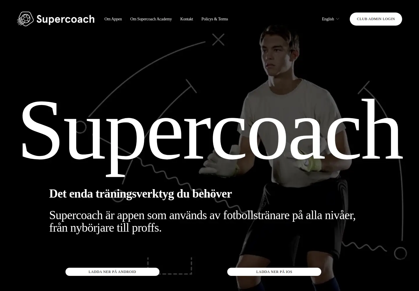 Screenshot of supercoachapp.com