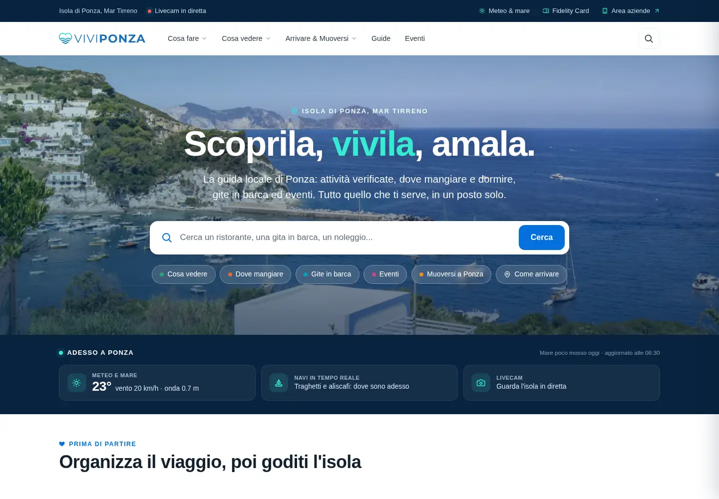 Screenshot of viviponza.com
