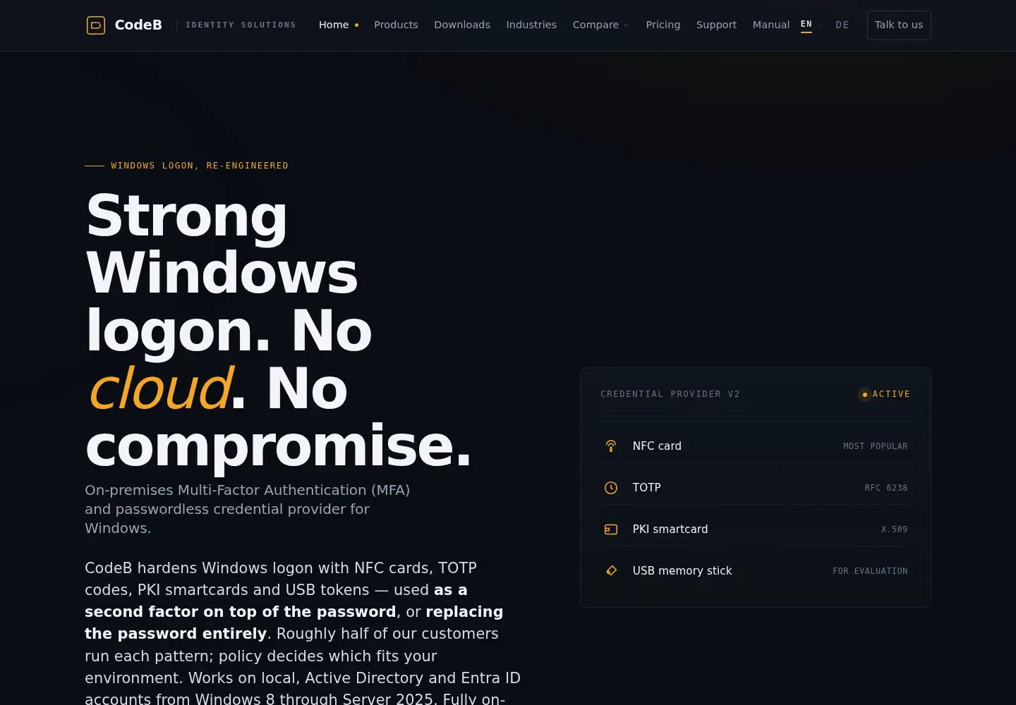 Captured homepage of win-logon.com in the current scan