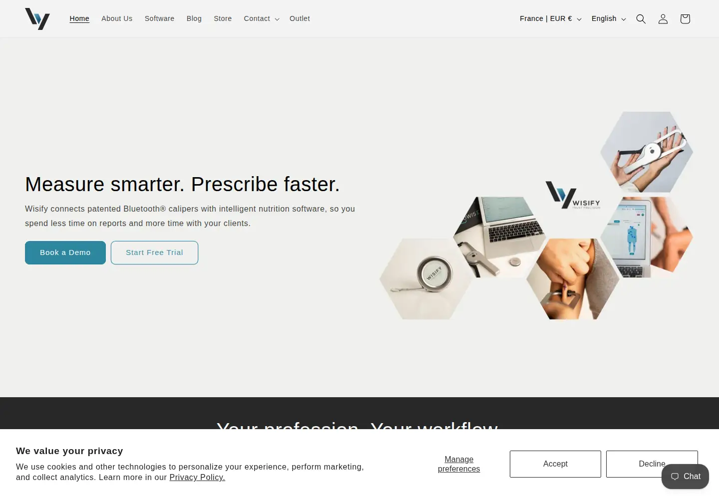 Screenshot of wisifytech.com