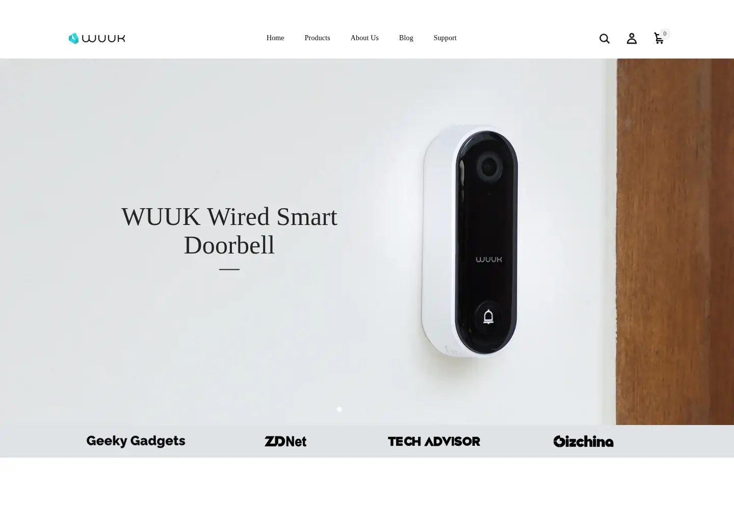Captured homepage of wuuklabs.com in the current scan