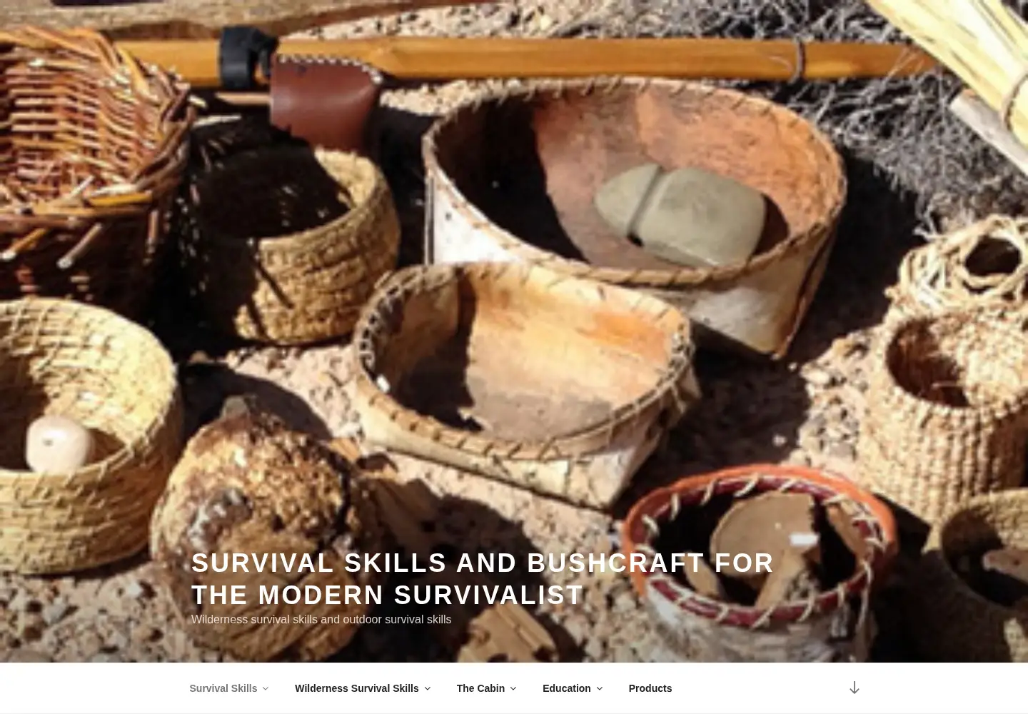 Screenshot of yostsurvivalskills.com